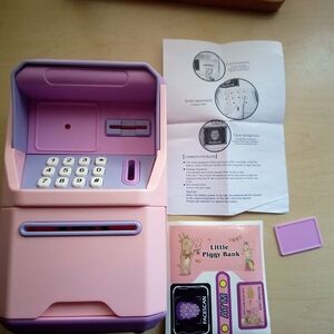 Pink and Purple Electronic Atm 🏧 Bank